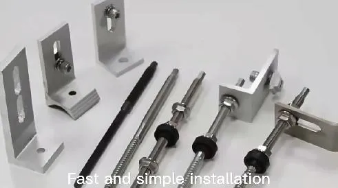 Wholesale Solar Panel Mounting Accessories Stainless Steel Solar Hanger Bolts for Solar Mounting
