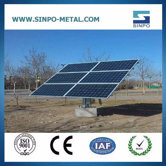 Customization Dual Axis Solar Tracker 2 Axis Solar Tracking System