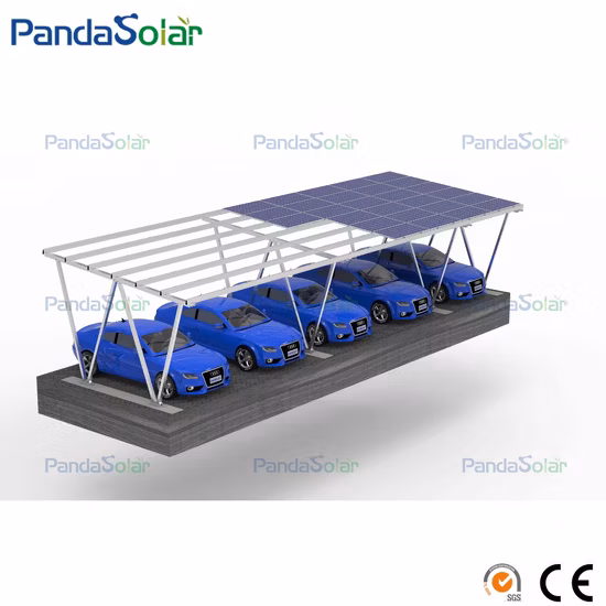 Sistema solar del montaje del aparcamiento del coche del acero inoxidable del soporte solar del tormento del Carport